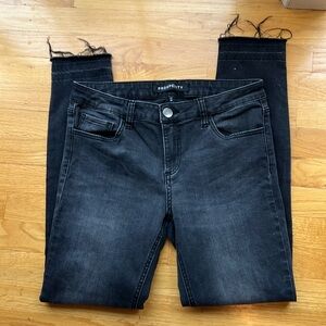 Prosperity Frayed Black Skinny Jeans size 30